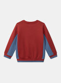 Spice red SWEAT SHIRT LOFLEAGE / 24H3PGL1SWEF509