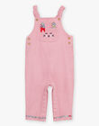 Pink twill overalls DAERICA / 22H1BFE1SAL309