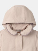 Beige RAINCOAT LITRETTE / 24H2PF62IMP080