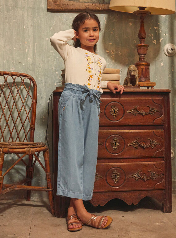 Light beige CARDIGAN KOCARDETTE / 24E2PFD1CAR808