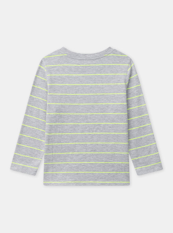 Ash grey TEE SHIRT LS NRAWALKAGE / 25H3PGV2TML927