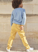Yellow straight-leg pants GIPANTAGE / 23H3PG91PAN107