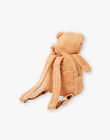 Baby boy brown teddy bear backpack BAFELICE / 21H4BG51BESI804