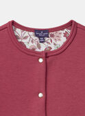 Strawberry rose CARDIGAN NIFLECETTE / 25H2PFL1CAR308