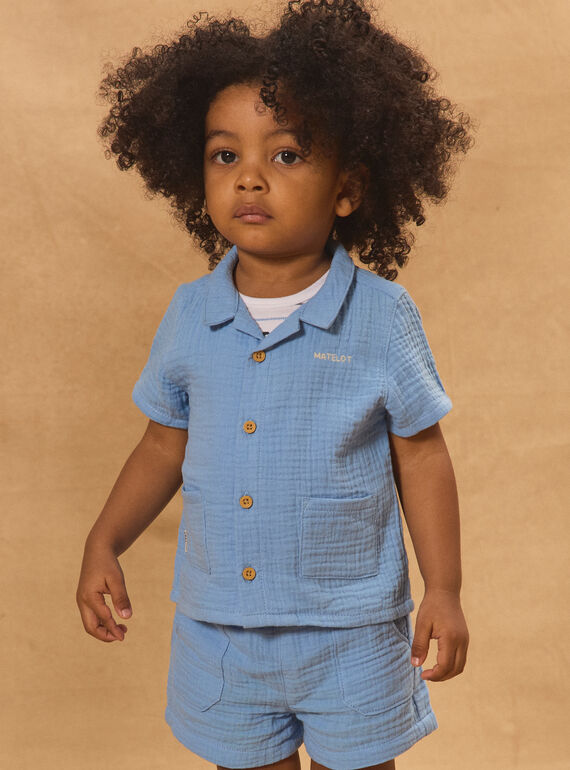 Blue SHIRT MAVALERE / 25E1BGQ1CHMC213