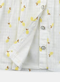 Lemon print blouse KOURBETTE / 24E2PFD2CHE808