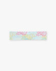 Baby girl headband with floral and sequinned shell print in jersey CASHELSY / 22E4BFN1BAN811
