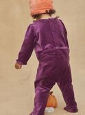 Purple velvet pyjamas and cap GELILA / 23H5BFF1GRE708