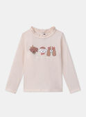 Pale rose TEE SHIRT LS LOITIETTE / 24H2PFU2TML301