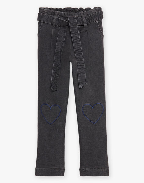 Gray jeans with hearts DRIPAETTE / 22H2PFX1JEAK004