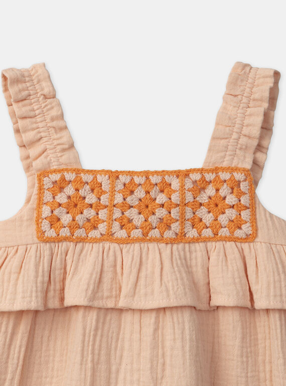 Orange TANK TOP MLOTOPETTE / 25E2PFP1DEBE413