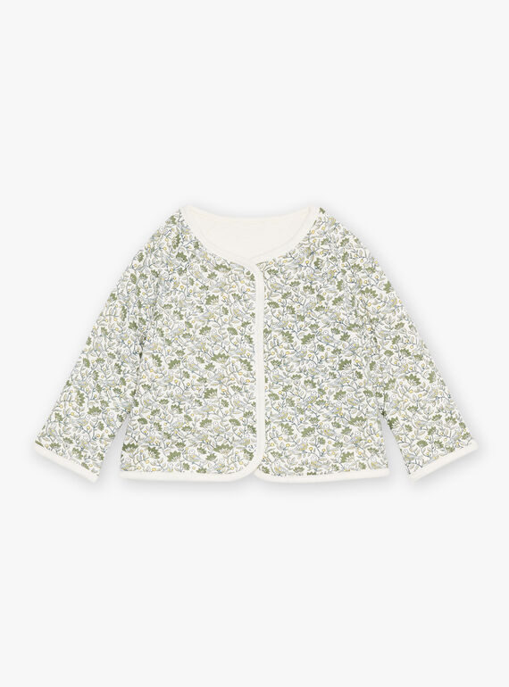Reversible ecru cardigan in tubique GACOLINE / 23H1BF81CAR001