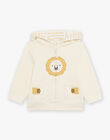 Yellow fleece hoodie FAALEX / 23E1BG81JGH114