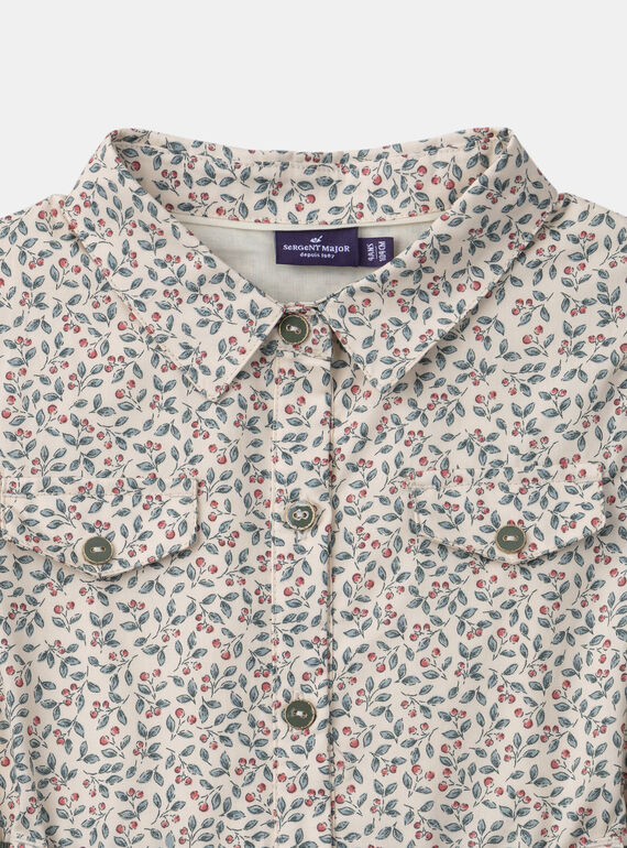 Off white DRESS MICHEMETTE / 25E2PF91ROBA001