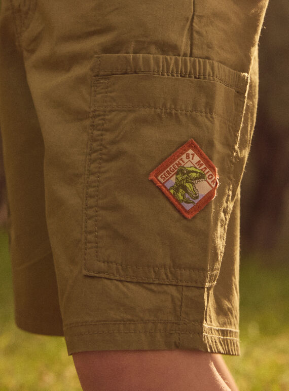 Kaki BERMUDA MLESCOTAGE / 25E3PGO2BER604