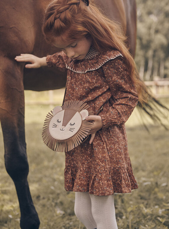 Cinnamon lion's head shoulder bag GLABAETTE / 23H4PFI1BES809