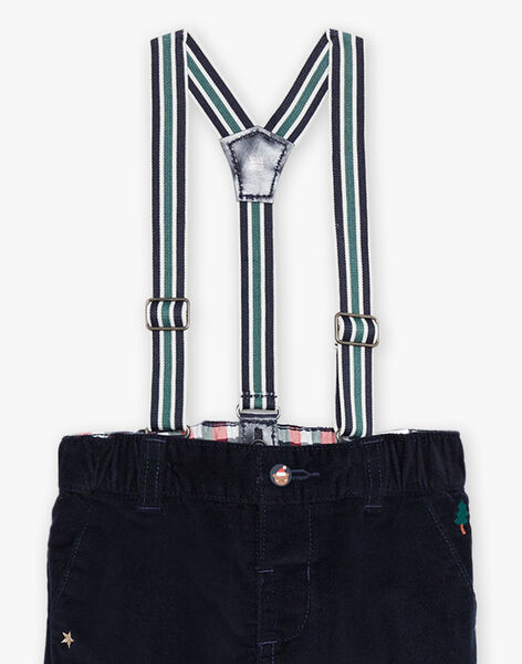 Velvet pants with adjustable straps DAWALLON / 22H1BG61PANC205