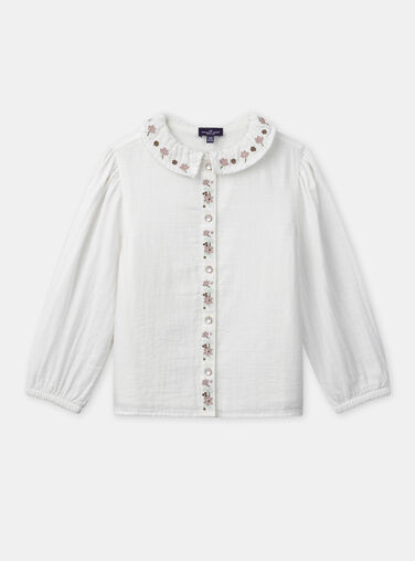 Off white BLOUSE NICLETTE / 25H2PFL1CHE001