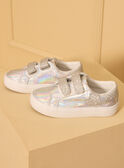 Silver LEATHER BASKET LITORETTE / 24F10PF42BKC956