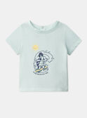 Pale turquoise TEE SHIRT KAVIRGIL / 24E1BGR1TEE203