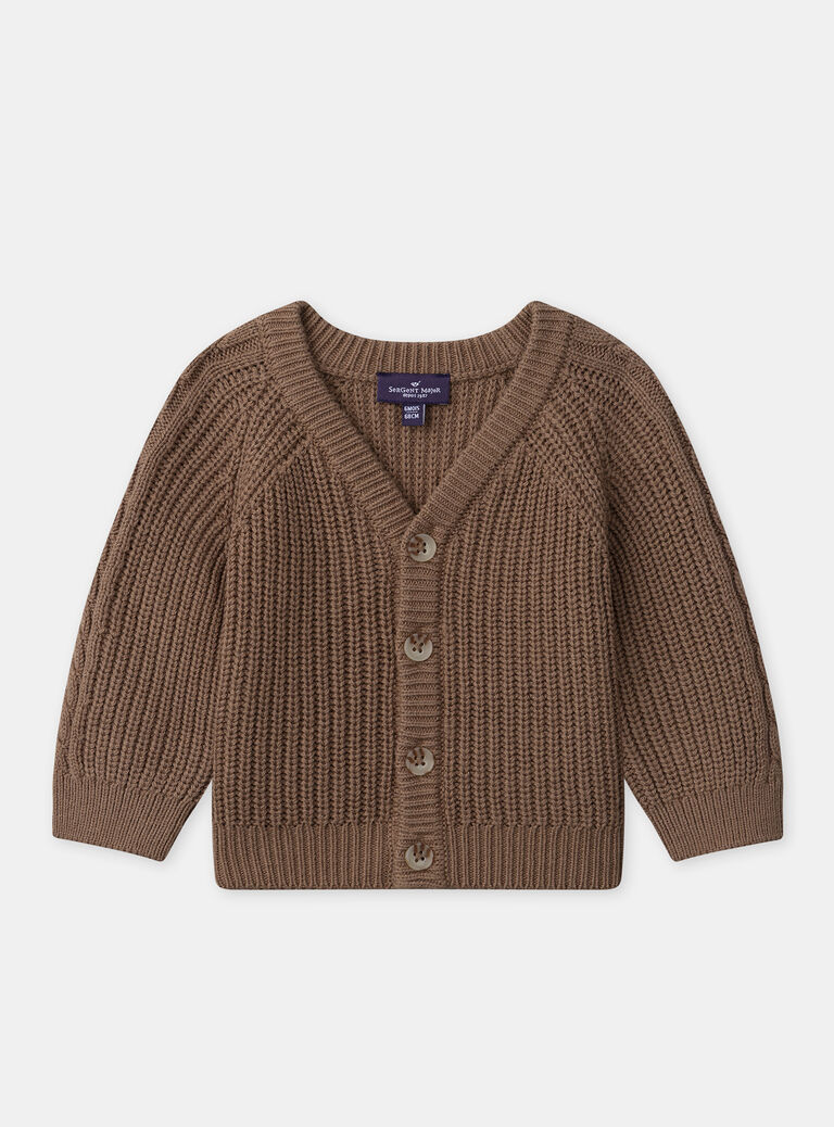 Brown CARDIGAN Brown CARDIGAN NAMAEL / 25H1BGT1CARI820