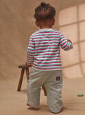 Striped Long Sleeve T-shirt for Baby Boy KACREDO / 24E1BG41TML001