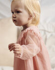 Pink sequined tulle dress and bloomer FYOLIVIA / 23E1BFE3ROBD333
