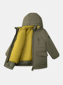 Kaki PARKA NISCAMPAGE / 25H3PGF2PAR604