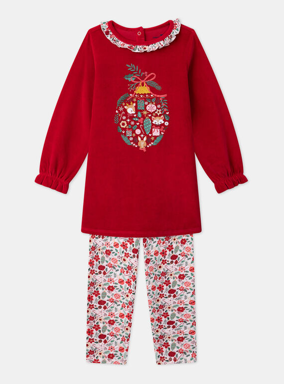 Red NIGHT DRESS LECAYETTE / 24H5PFF1CHN050