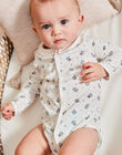 Baby bodysuit, overalls and bib set DOLPH / 22H0CGI2ENS216
