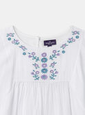 Off white BEACH TUNIC MRUKAFETTE / 25E4PFC3TDP001