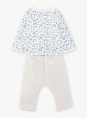 Birth boy bodysuit, pants and socks set CORNEL / 22E0CGC1ENSA011