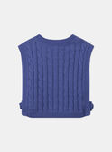 Blue CARDIGAN WHITHOUT SLEEVES MERSADETTE / 25E2PF81CSMC238