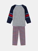 Heather grey PYJAMA LECHOAGE / 24H5PG41PYJ943