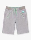 Grey Bermuda shorts boy ZEMAGE / 21E3PGO2BERJ904