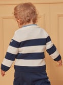 Blue and white striped sweater LADAEL / 24H1BGJ1PUL001