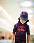 Child boy navy blue shark neck cap CYBOBAGE / 22E4PGO1CHA622