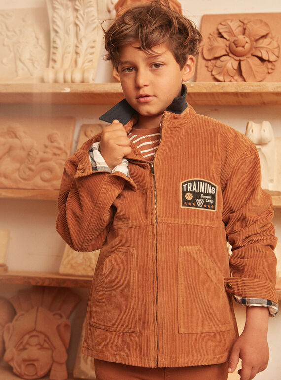 Light brown JACKET group size LIVESTAGE / 24H3PGK1VTG804