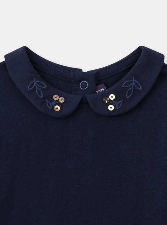 Blue BODYSUIT LATERRY / 24H1BFT1BODC243