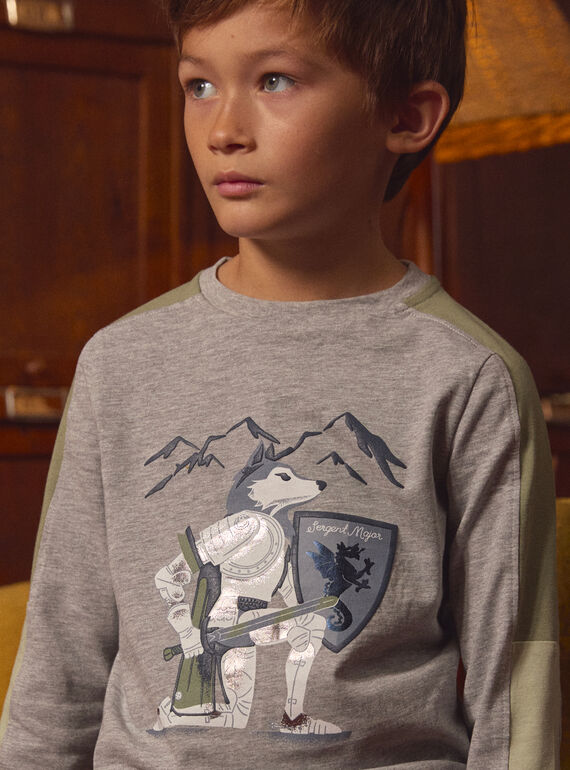 Grey TEE SHIRT LS LADOUBAGE / 24H3PGQ1TMLJ920