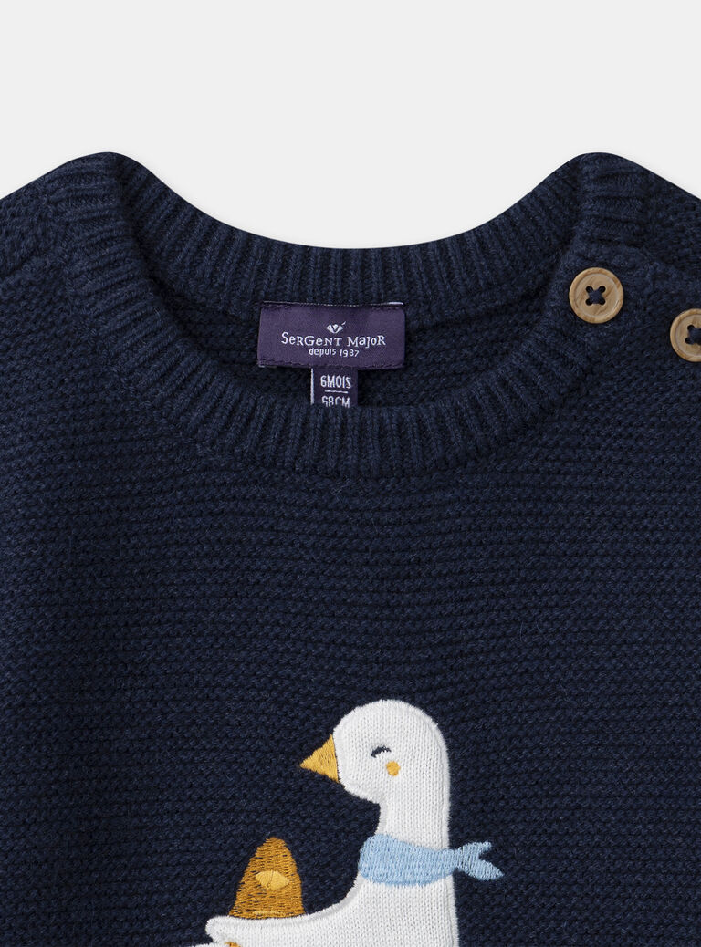 Navy PULLOVER Navy PULLOVER NAKYLE / 25H1BGQ1PUL070