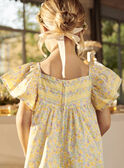 Yellow floral print dress FYVOETTE 2 / 23E2PFG1ROBB104