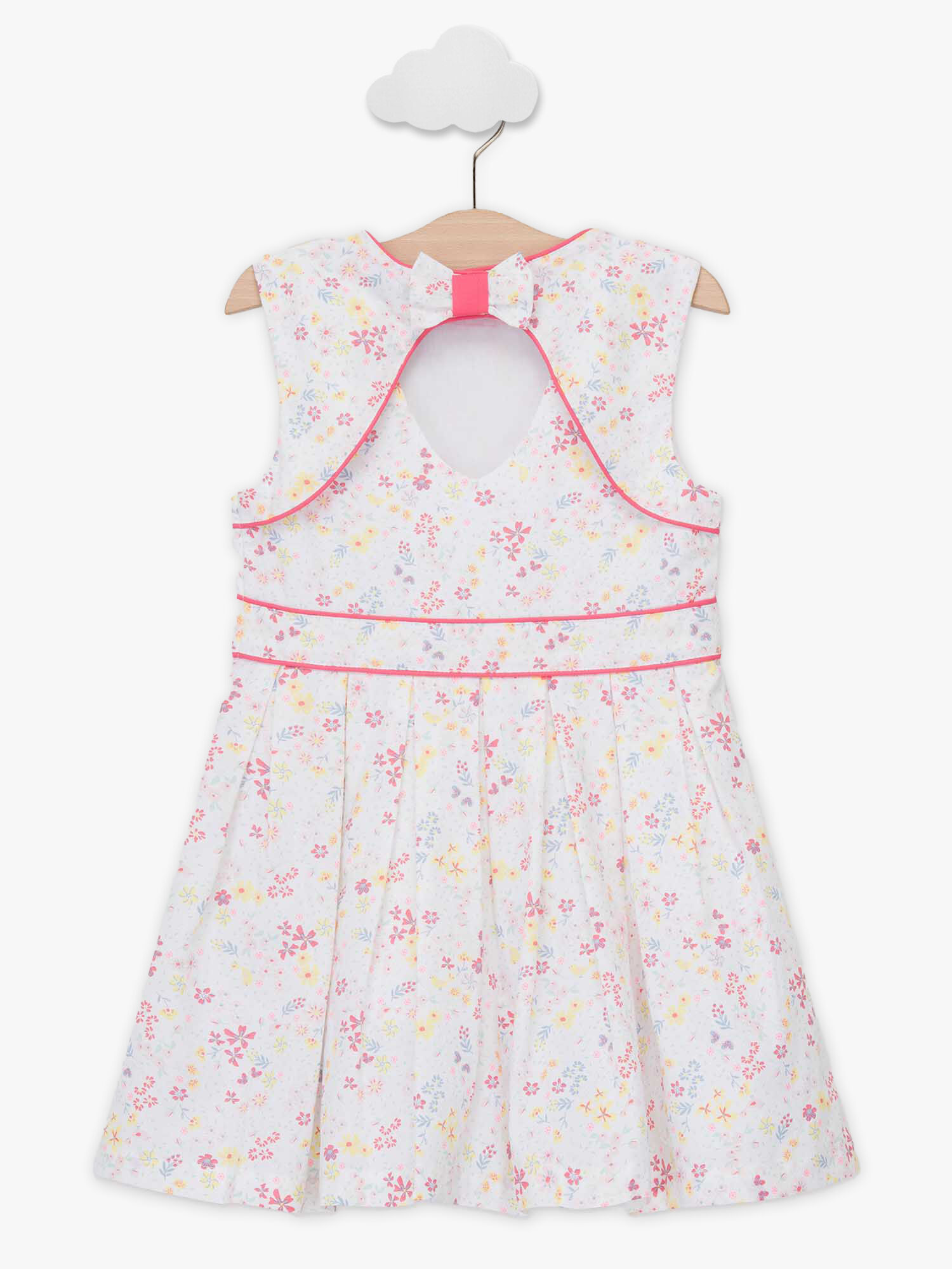 robe cocktail bleu roi