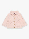 Vintage pink corduroy 2 in 1 jacket GIBRUNE / 23H1BF42VESD332