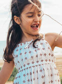 Off white SUNBATHING DRESS MRABROETTE / 25E2PFR2RBS001