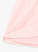 Girl's pink sleeveless embroidered dress TAYEKETTE / 20E2PFZ5ROB312