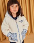 Reversible blue hooded jacket DRIPOETTE 3 / 22H2PFV2CAP009