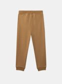 Brown JOGGING PANTS LAEBELLAGE / 24H3PGP2JGB821