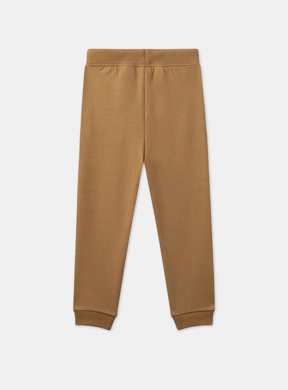 Brown JOGGING PANTS LAEBELLAGE / 24H3PGP2JGB821