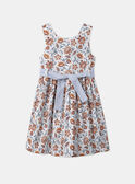 Dark green DRESS MLOROBETTE / 25E2PFP2ROB622